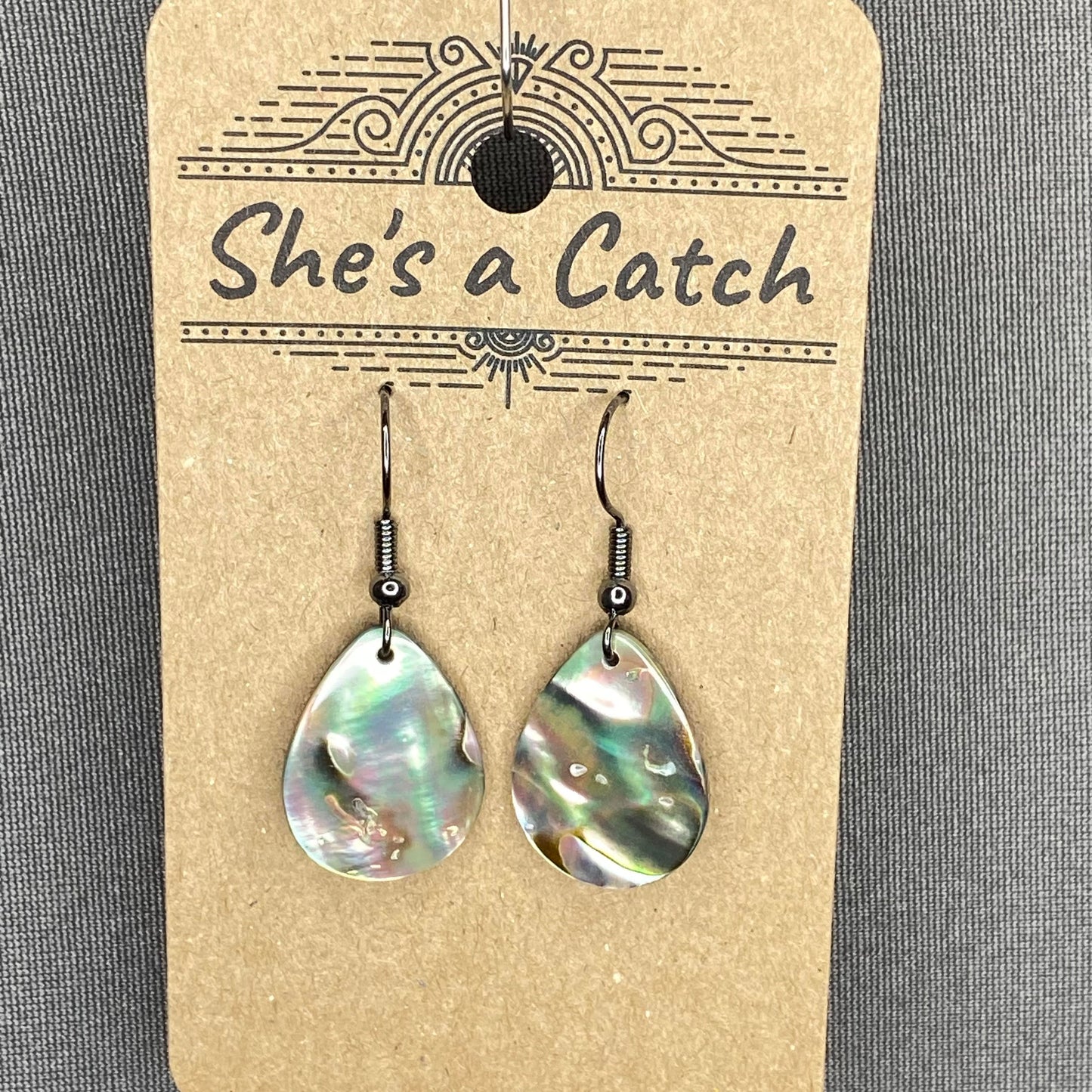 Abalone Teardrop